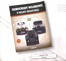 Używany, Sd.Kfz. 222 - 1:43 Samochody wojskowe II wojny światowej nr 103 na sprzedaż  PL