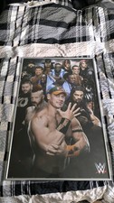 Wwe poster bilderrahmen gebraucht kaufen  Dresden