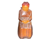 Vtg hand carved for sale  South Bend