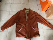 Herren wildlederjacke camel gebraucht kaufen  Berlin