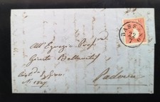 Lettera lombardo veneto usato  Vignola