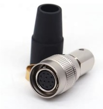 Conector tipo Hirose Conector HR10A-10P-12S para alimentar câmeras industriais, usado comprar usado  Enviando para Brazil