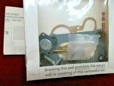 Usado, 1979 KIT CARBURADOR/JUNTA FLANGE CHEVY CHEVETTE SCOOTER HATCHBACK HOLLEY 5210-C comprar usado  Enviando para Brazil