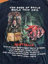 Camisa Iron Maiden oficial não usada 2016 The Book of Souls Australia Tour evento comprar usado  Enviando para Brazil
