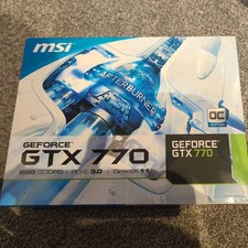 Msi nvidia geforce for sale  SUTTON