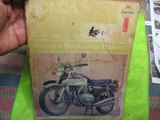 HONDA CB 500/350 quatro, LIVRO MANUAL DE OFICINA, comprar usado  Enviando para Brazil