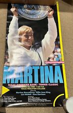 Vintage martina navratilova d'occasion  Expédié en Belgium