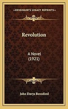 Revolution novel hardcover usato  Vejano