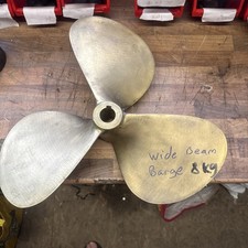 Brass propeller large for sale  WIGAN