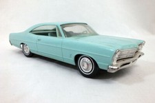 Antigo 1967 Ford Galaxie 500 428 carro promocional fricção azul turquesa capota rígida comprar usado  Enviando para Brazil