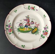 Assiette decorative faience d'occasion  Gerbéviller