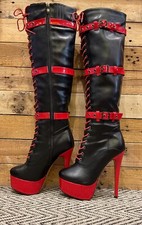 Black red faux for sale  FALMOUTH