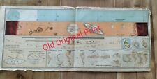 1929 carta geografica usato  Macerata
