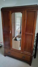 Antique wooden wardrobe for sale  LONDON