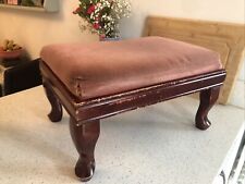 padded footstool for sale  LEICESTER