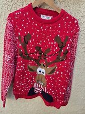 Red funny reindeer for sale  SCUNTHORPE