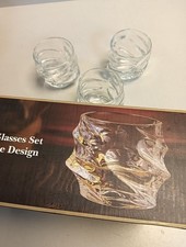Set mundgeblasenen whiskygläs gebraucht kaufen  Herten