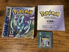 Pokémon crystal cartridge d'occasion  Expédié en Belgium