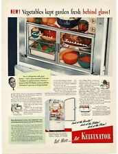 1941 Kelvinator Moist Master Geladeira Modelo M6 Vintage Impressão Anúncio 1 comprar usado  Enviando para Brazil