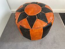 black leather pouffe for sale black leather pouffe for sale WEYMOUTH