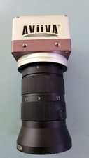 Câmera Linescan Teledyne e2e AVIIVA AT71YSM2CL4010- BA0 com lente comprar usado  Enviando para Brazil