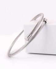 Bracelet torsadé acier d'occasion  Artix