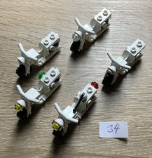 Lego 5 Motos Blanches, usado comprar usado  Enviando para Brazil
