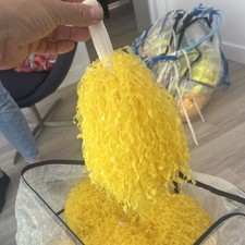 Yellow pom poms for sale  POOLE