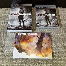 Tomb Raider (Sony PlayStation 3, 2013) PS3 Completo CIB Edición Libro de Arte Probado segunda mano  Embacar hacia Argentina