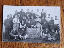 Cpa photo poilus d'occasion  Saint-Priest-des-Champs