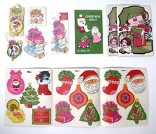 Vintage christmas gummed for sale  Midlothian