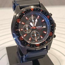 Relógio de pulso Casio AMW-370B masculino preto cronógrafo esporte multifuncional novo Batt comprar usado  Enviando para Brazil