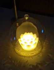Kugelleuchte glasteller led gebraucht kaufen  Mörfelden-Walldorf