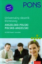 Pons uniwersalny słownik biznesowy angielsko-polski polsko-angie na sprzedaż  Wysyłka do Poland