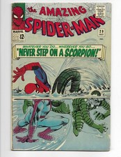 Amazing Spider-Man 29 1965 Marvel Comics Muito Bom+ 4.5 2º App Scorpion Betty Brant, usado comprar usado Amazing Spider-Man 29 1965 Marvel Comics Muito Bom+ 4.5 2º App Scorpion Betty Brant, usado comprar usado  Enviando para Brazil