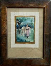 Anonimo mungitrice acquerello usato Anonimo mungitrice acquerello usato  Milano