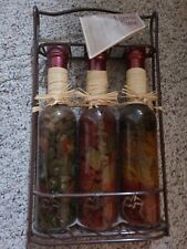 Botellas decorativas de vinagre con infusión de chile y mango para el hogar Laguna, usado segunda mano  Embacar hacia Argentina