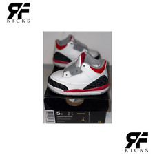 Sapatos Air Jordan 3 retrô estilo infantil 'Hall Of Fame' - 832033 116 tamanho 5C comprar usado  Enviando para Brazil