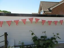 Pvc red check for sale  PEVENSEY