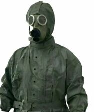 CONJUNTO DE PROTEÇÃO NBC HAZMAT RADIATION COM MÁSCARA DE GÁS SELADA NBC comprar usado  Enviando para Brazil