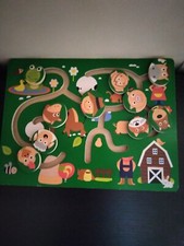 Puzzle fattoria legno usato  Marsala