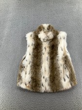 Faux fur vest for sale  Fairplay