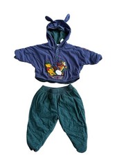Usado, Conjunto de calça de moletom pulôver Y2K Disney Winnie The Pooh bebê 6 meses inverno comprar usado  Enviando para Brazil