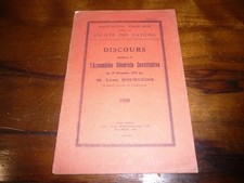Bourgeois discours assemblee d'occasion  Plédran