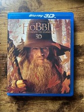 THE HOBBIT AN UNEXPECTED JOURNEY, BLU RAY 3D + BLU RAY + DVD, usado comprar usado  Enviando para Brazil