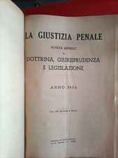 Giustizia penale rivista usato  Varese