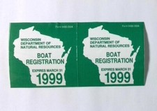 1999 wisconsin dnr for sale  Kenosha