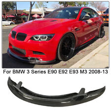 Spoiler labial dianteiro carbono real para BMW 3 Series E90 E92 E93 M3 2008-2013 comprar usado  Enviando para Brazil