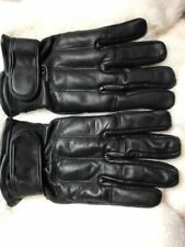 LUVAS DE COURO TÁTICAS DE PROTEÇÃO DE JUNTAS CHEIAS DE AREIA PARA PORTEIRO DE SEGURANÇA POLICIAL. comprar usado  Enviando para Brazil