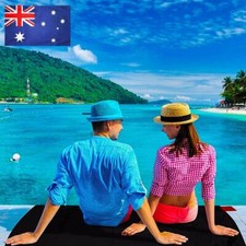 Lightweight Beach Mat Sand Free Beach Blanket for Outdoor Camping Hiking Travel, usado comprar usado  Enviando para Brazil